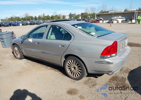 2004 Volvo S60 2.5T из США, поврежденный, VIN YV1RS59V542334087